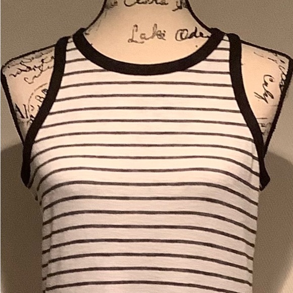 NWT GAP Striped Sleeveless Midi Dress - Picture 5 of 16